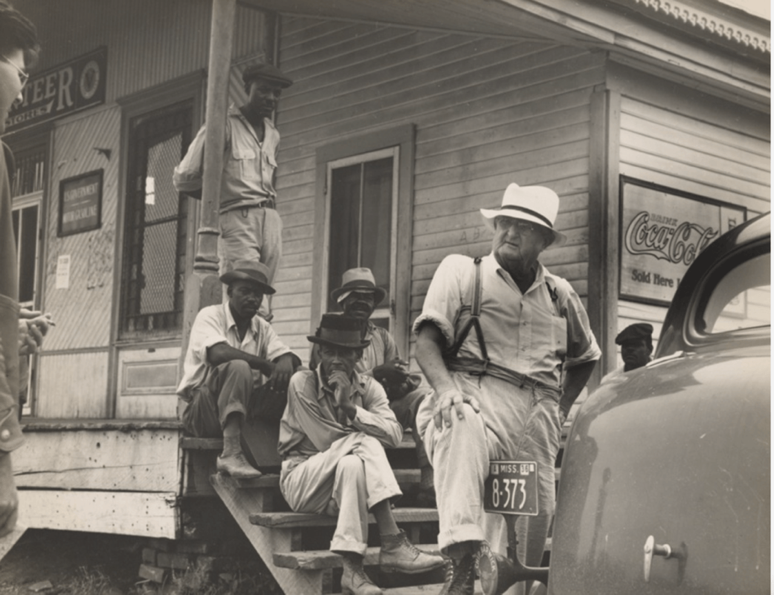 Dorothea Lange, supervisora de una plantación. Delta del Mississippi, cerca de Clarksdale, Mississippi, 1936. Instituto de Arte de Chicago.