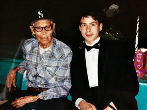 SPIRIT-CEO Kevin Gunter with his grandfather. Photo-Kevin-Gunter