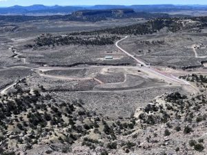 The Quivira mines, just north of the Red Water Pond Road community. (U.S. Environmental Protection Agency)