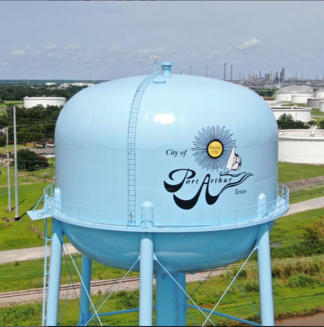water-tank-in-port-arthur-tx
