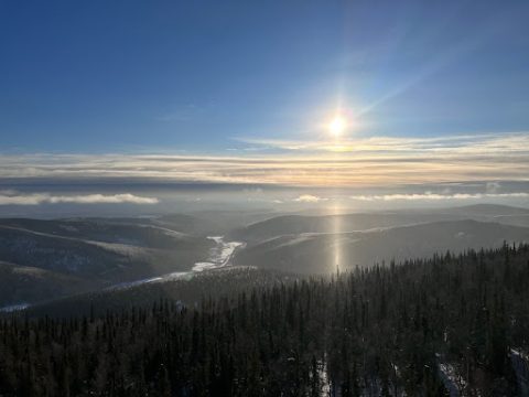 Sunrise over Tetlin, Alaska. Photo: Kevin Gunter.